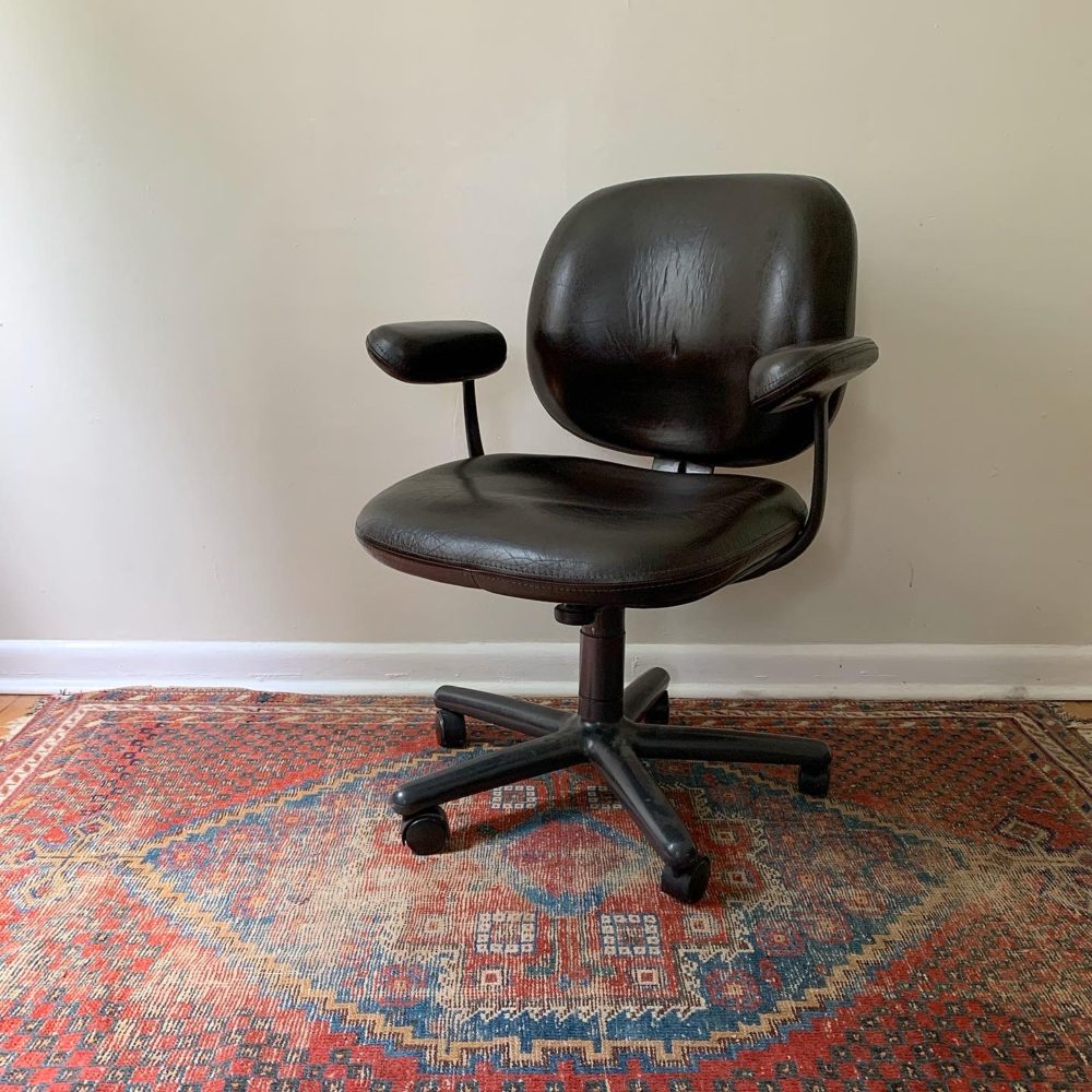 leather herman miller office chair commodity fetish